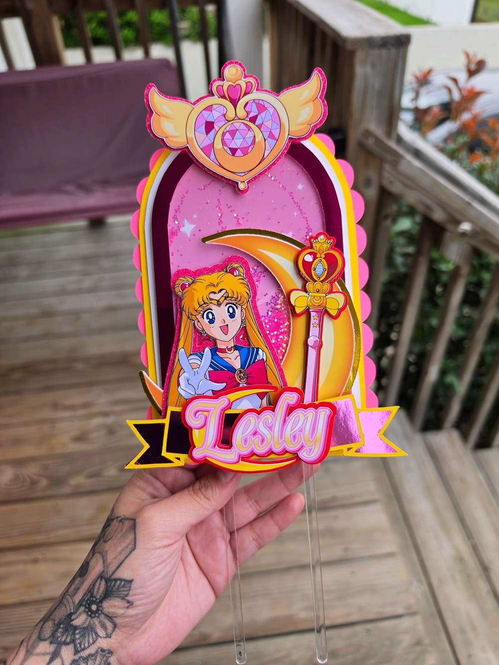 Sailor Moon Cake Topper
